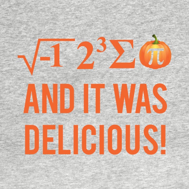 Gift for Nerds Math Pun Pumpkin Pi Equation by sfcubed